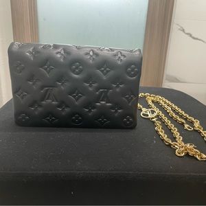 Louis Vuitton Pochette Coussin Black